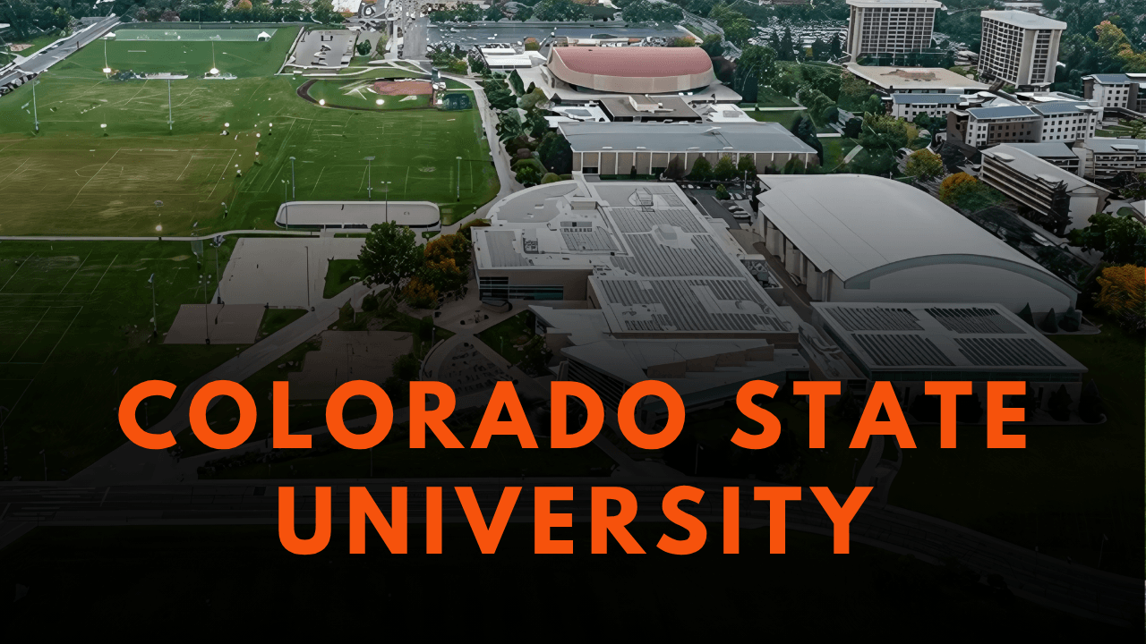 The scenic campus of Colorado State University in Fort Collins, a top public university for an MS in CS known for its welcoming atmosphere.